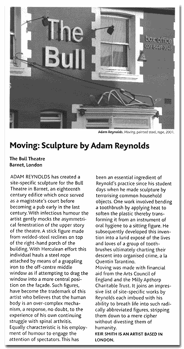 artists newsletter article